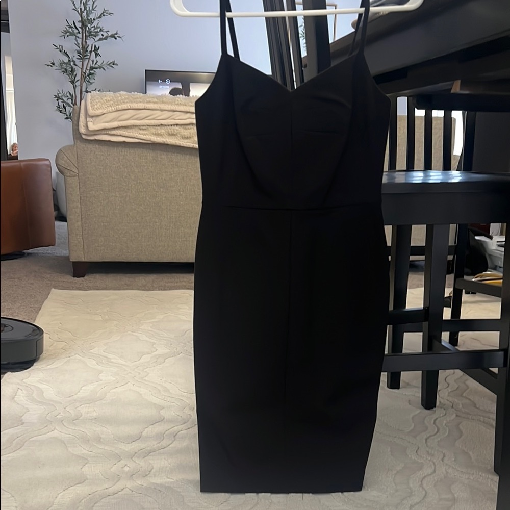 Banana Republic Black Mini Dress Spaghetti Strap